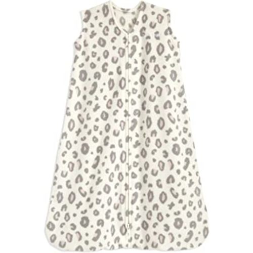 HALO Sleepsack 100% Cotton Wearable Blanket, Micro-Fleece, TOG 1.0, Leopard Pink, Medium