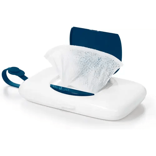 OXO Tot On-the-Go Wipes Dispenser - Navy, 1 Count (Pack of 1)