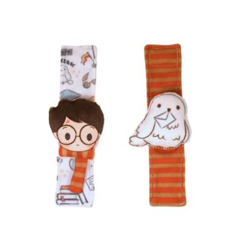 Harry Potter And Hedwig Baby Wrist Rattle
