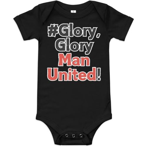 Manchester United, baby gift, football fan Baby short sleeve one piece