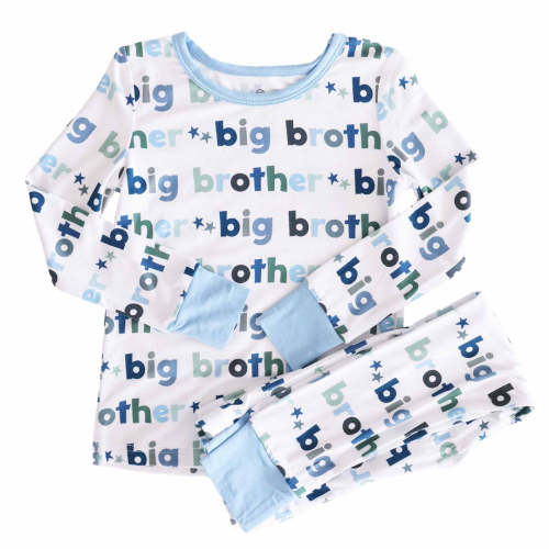 Two Piece Bamboo Pajamas in Big Sibling | Caden Lane