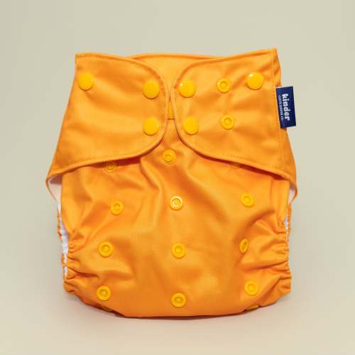 Solid Color: Essentials Pocket Cloth Diaper with Athletic Wicking Jersey, Grows with your Baby