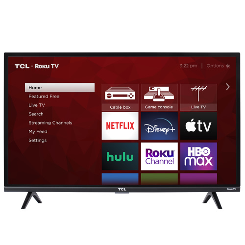 TCL 32" Class 1080P FHD LED Roku Smart TV 3 Series 32S327