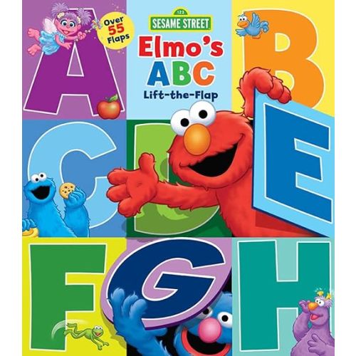Sesame Street: Elmo's ABC Lift-the-Flap (29) Board book – Lift the flap, July 11, 2017