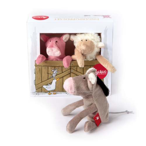Finger Puppet Set: Farm – sigikid