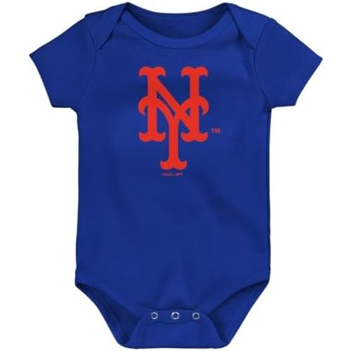 Outerstuff MLB Newborn & Infants Official Primary Logo Creeper Bodysuit Romper