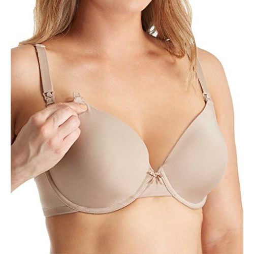 Leading Lady, The Dorothy, Underwire Nursing Bra for Women, Smooth, One Hand Nursing Clasps, Fold-Down Cups, Nursing Cups