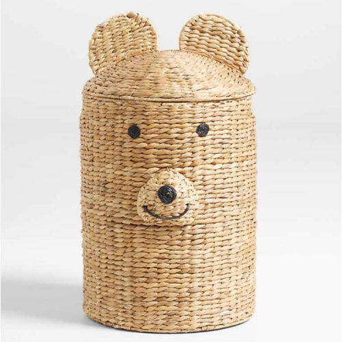 Bear Woven Kids Hamper with Handles