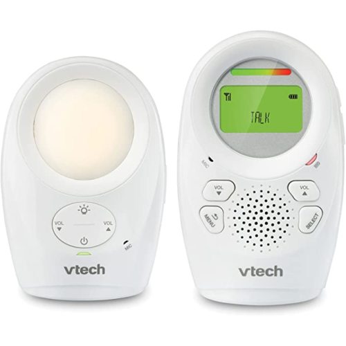 VTech DM1211 DM1211 Digital Audio Baby Monitor with Enhanced Range (1 Parent Unit) White