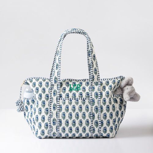Block Print Diaper Bag
