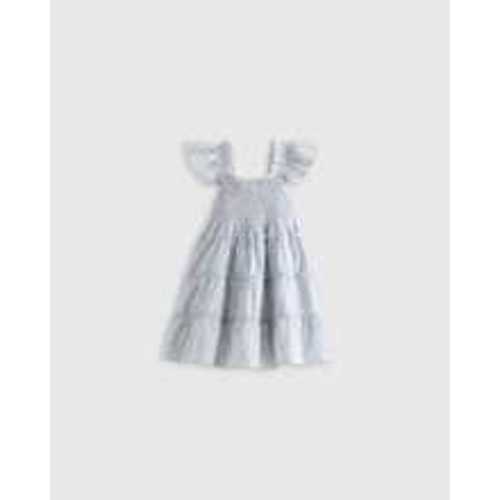 100% Organic Cotton Poplin Smocked Dress