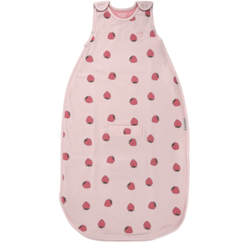 4 Season® Ultimate Baby Sleep Bag, Merino Wool & Organic Cotton, Strawberry
