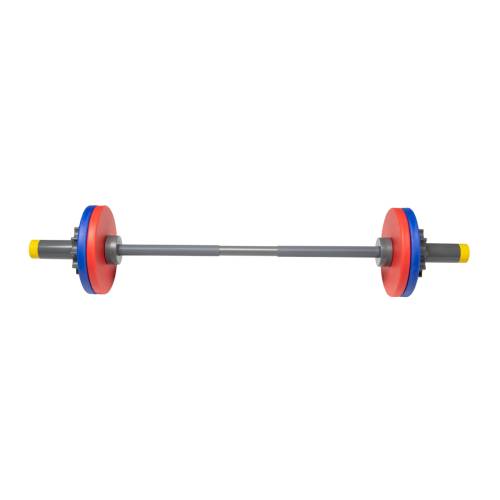 WOD Toys ® Barbell Mini & Colored Bumper Plates