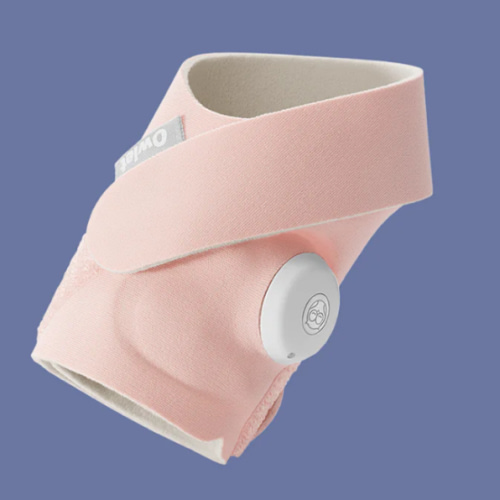 Dusty Rose Fabric Sock