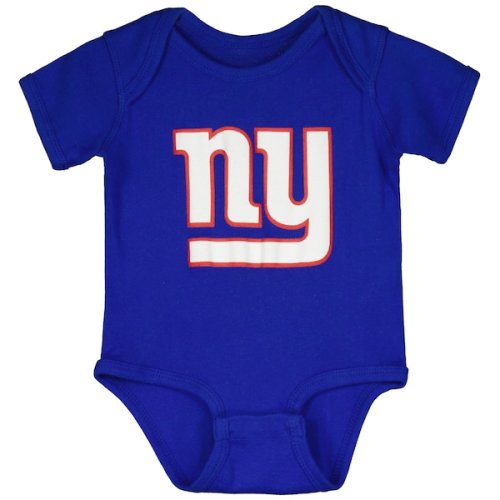 Newborn & Infant New York Giants Royal Team Logo Bodysuit