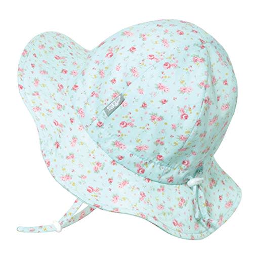JAN & JUL Adjustable Cotton Floppy Sun Hat with 50+ UPF Protection for Girls