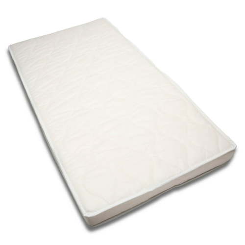 First Essentials Baby Bassinet Cradle Mattress Oblong 17" x 35" Foam Waterproof Padded Design