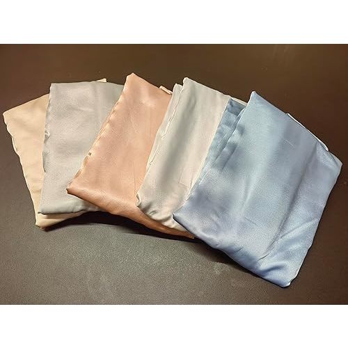 100% Mulberry Silk Crib Sleeve Sheet for Baby Hair, 22 Momme Silk Bassinet Slip for Baby Bald Spots, Soft and Safe Silk Cot Sleeve for Everyday Use (Grey 01)