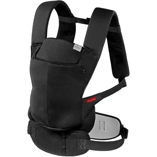 Chicco SnugSupport 4-in-1 Infant Carrier, Front and Back Carry Positions, Infant Backpack, Baby Carrier Newborn to Toddler, for Infants 7.5-33 lbs. | Black/Black
