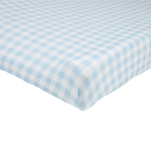 Cheeky Changing Pad Cover - Buckhead Blue Gingham