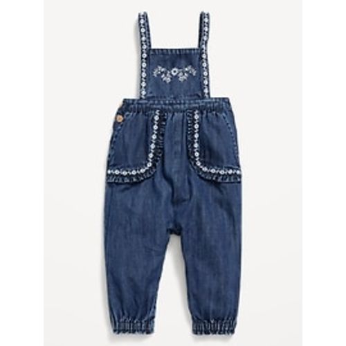 Sleeveless Embroidered Jean Jumpsuit for Baby | Old Navy