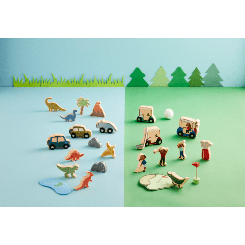 Dino Wood Toy Set
