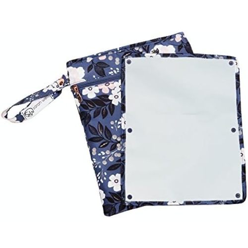 Sarah Wells Pumparoo Wet/Dry Bag for Breast Pump Parts (Le Floral)