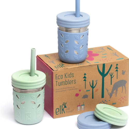 Stainless Steel 10oz Drinking Tumblers + Food Storage