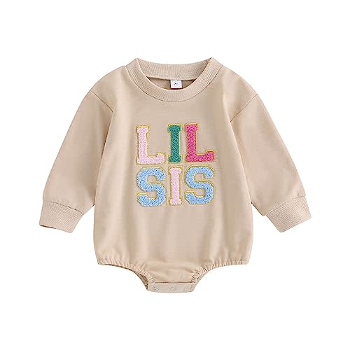 FOCUSNORM Easter Newborn Baby Girl Clothes Fuzzy Bunny Embroidery Romper Sweatshirt Bubble Jumpsuit Toddler Baby Girl Outfit