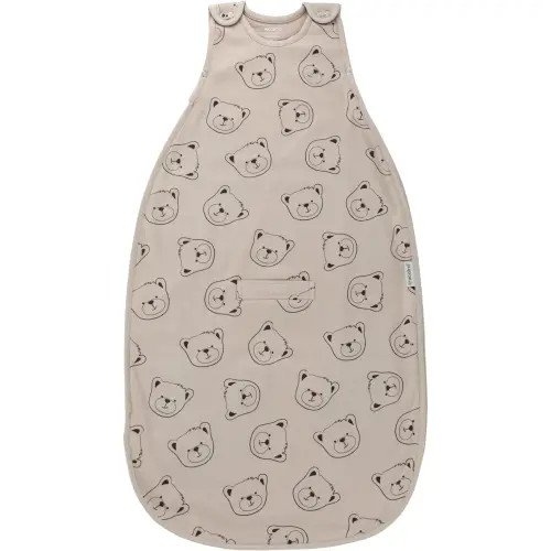 4 Season® Ultimate Baby Sleep Bag, Merino Wool & Organic Cotton, Teddy Bear