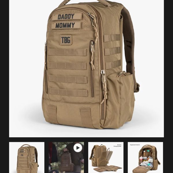 Daypack Diaper Bag by TBG – Tactical Baby Gear