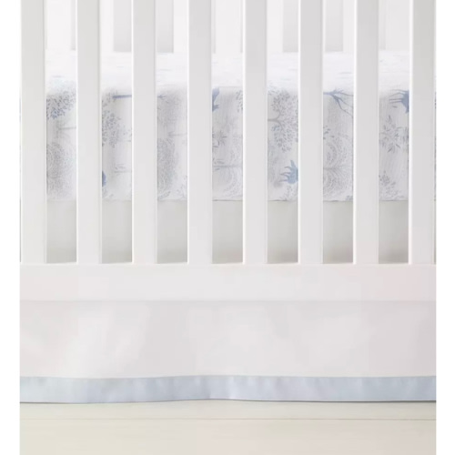 Border Frame Crib Skirt | Serena and Lily