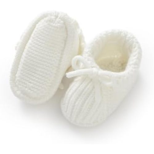 mimixiong Baby Booties Newborn Infant Sock Shoes Hand Knitting Crochet Boy and Girl Cozy Shoes