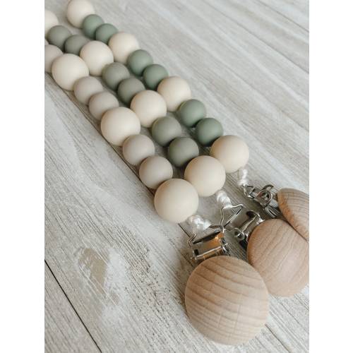 Silicone Pacifier Chain, Pacifier Clip, Boho Pacifier Clip, Baby Shower Gift