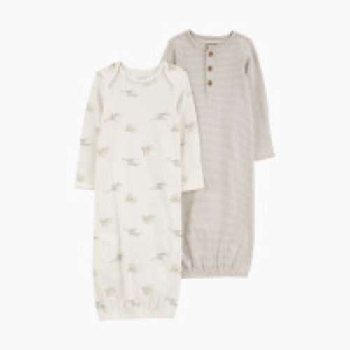 Carter's Gown (2 Pack) - Multi, 3 M