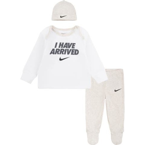 I Have Arrived T-Shirt, Footed Leggings & Beanie Set
