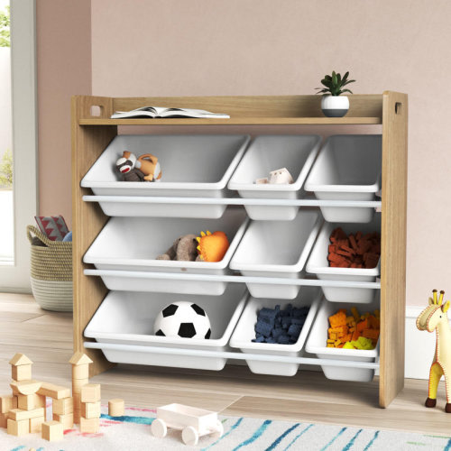 Rebrilliant Marvyl Toy Organizer with Bins & Reviews | Wayfair