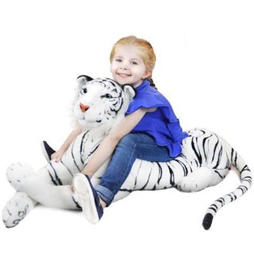 Timurova The White Tiger - 42 Inch Stuffed Animal Plush - By Viahart
