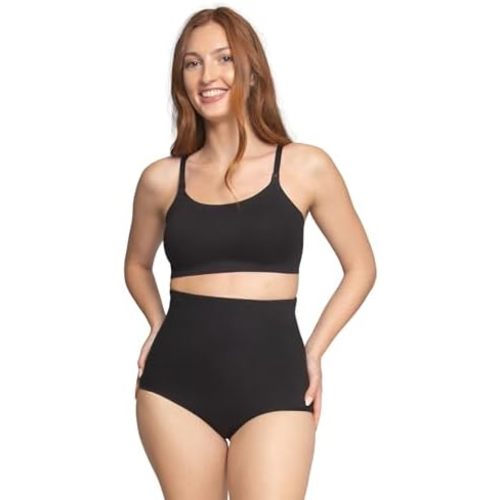Belly Bandit Basics Postpartum Shaping Underwear - High Waisted Compression Underwear to Support Your Back After Birth