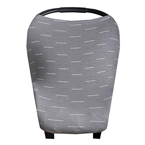 Copper Pearl Multi-Use Cover: Car Seat Covers, Nursing Cover, and Stroller Cover for Sun - Stretchy Fabric, All-Season Use, Stylish Designs, Easy Access for Moms - Dash
