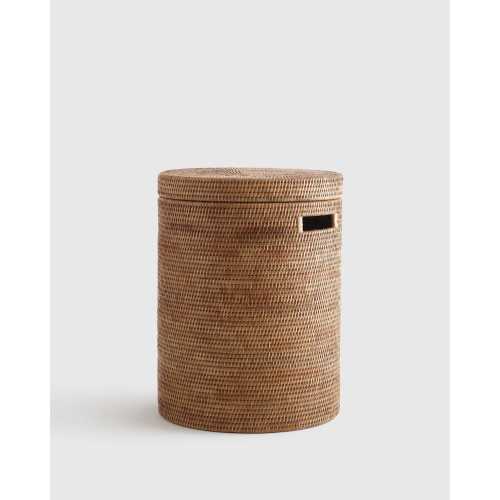 Rattan Hamper with Lid
