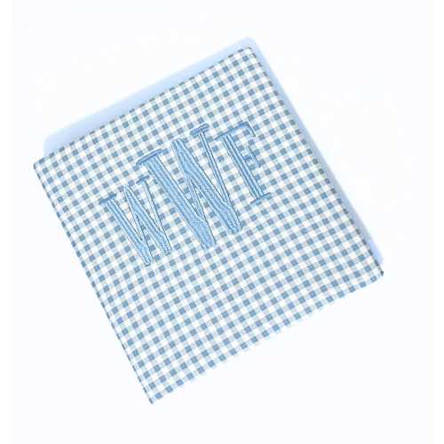 Personalized Baby Book: Monogrammed Fabric Binder, Fits 8.5x11 Inserts