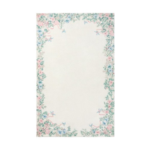 Disney Princess Enchanted Floral Edged Rug