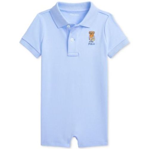 Baby Polo Bear Soft Cotton Polo Shortall