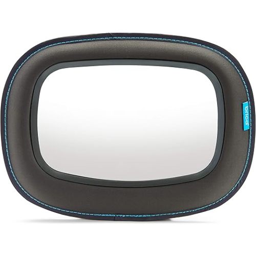 Munchkin® Brica® Baby in-Sight® Car Mirror, Crash Tested and Shatter Resistant, Dark Grey