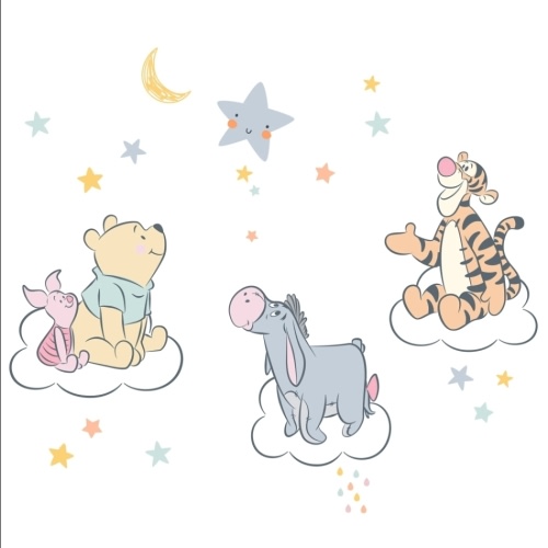 Winnie the Pooh Hugs Wall Decals