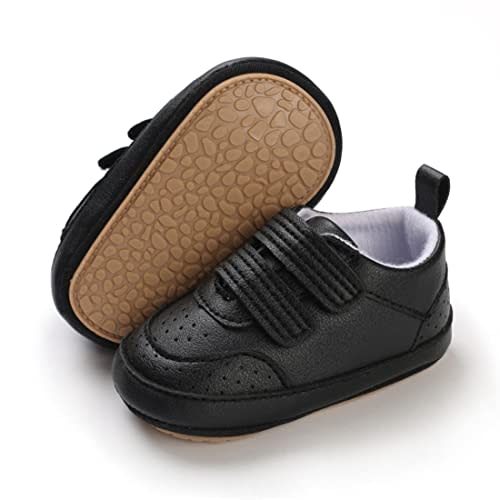 E-FAK Baby Shoes Boys Girls Infant Sneakers Non-Slip Rubber Sole Toddler Crib First Walker Shoes