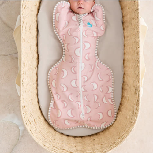 Swaddle Up™ 1.0 TOG Cotton Dusty Pink Eclipse