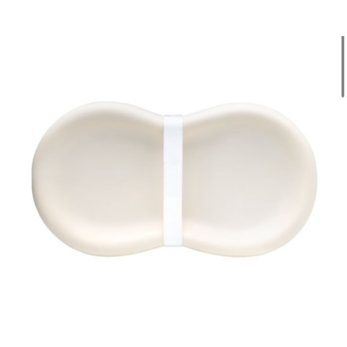 Keekaroo Peanut Changer Baby Vanilla– The Original Made in USA Easy-to-Clean Changing pad and The only Shell Over Foam, Fully Water Repellant