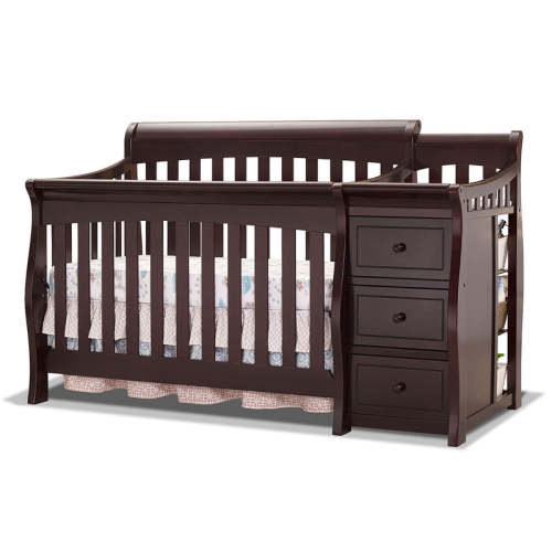 Sorelle Princeton Elite Crib & Changer  - Espresso